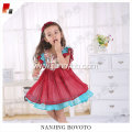 Children vintage style printed dress